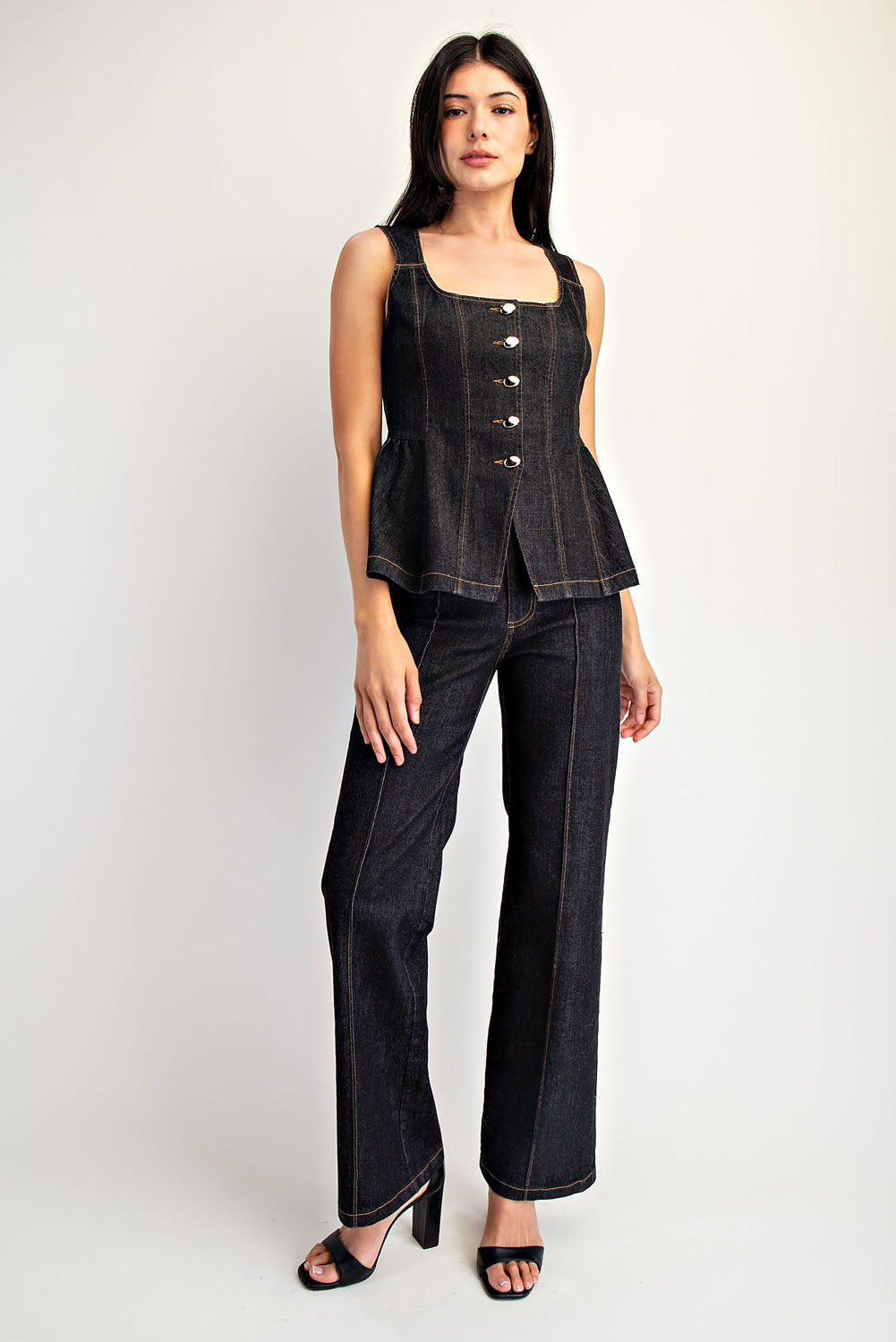 BLK DENIM MODEL1