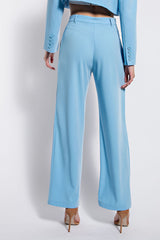 TP2566 HIGH WAISTED TROUSERS WITH WAIST DETAIL